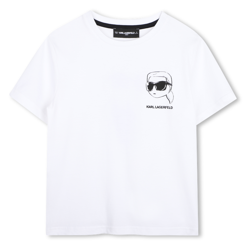 T-shirt a maniche corte KARL LAGERFELD KIDS 
                        BAMBINO