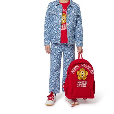 Zaino con ricamo Tigre KENZO KIDS UNISEX