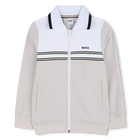 Felpa jogging con chiusura a zip BOSS 
                    RAGAZZO