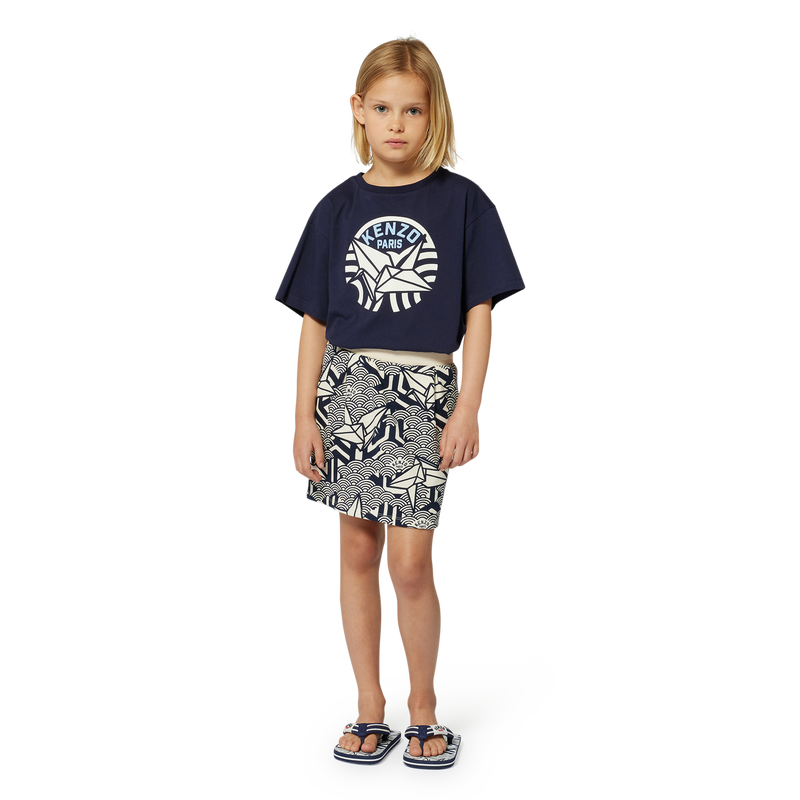 Gonna in felpa KENZO KIDS 
                        BAMBINA