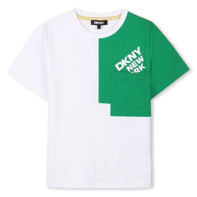 T-shirt ampia con tasche DKNY UNISEX