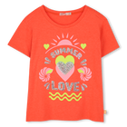 T-shirt a maniche corte BILLIEBLUSH 
                    BAMBINA