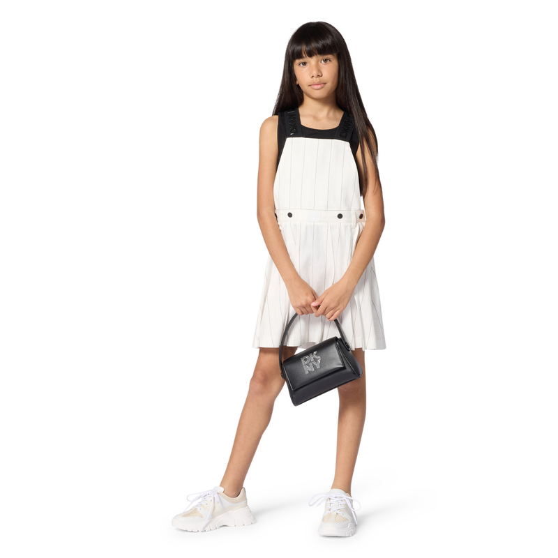 VESTITO CON SPALLINE DKNY 
                        BAMBINA