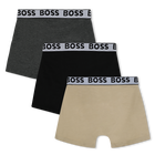 Set di 3 boxer in cotone BOSS 
                    RAGAZZO