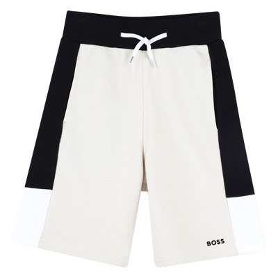 Bermuda da jogging tricolore BOSS RAGAZZO