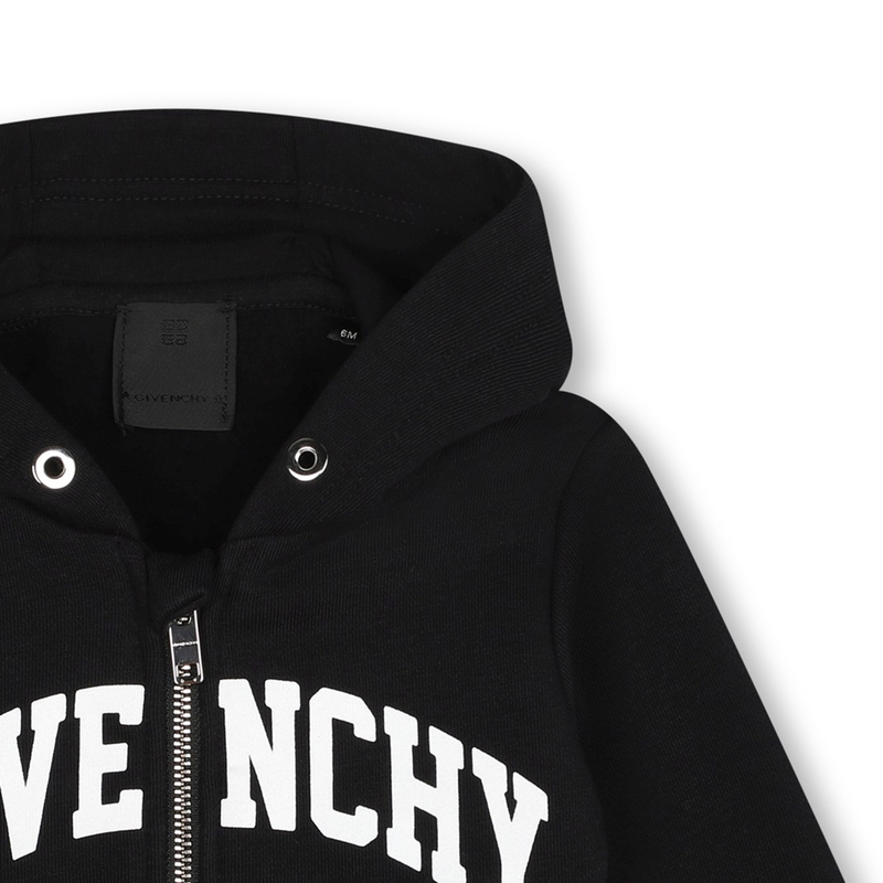 GIVENCHY Felpa con zip e cappuccio per RAGAZZO Kids around