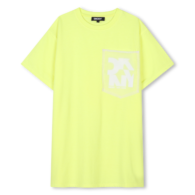 Vestito t-shirt maniche corte DKNY BAMBINA