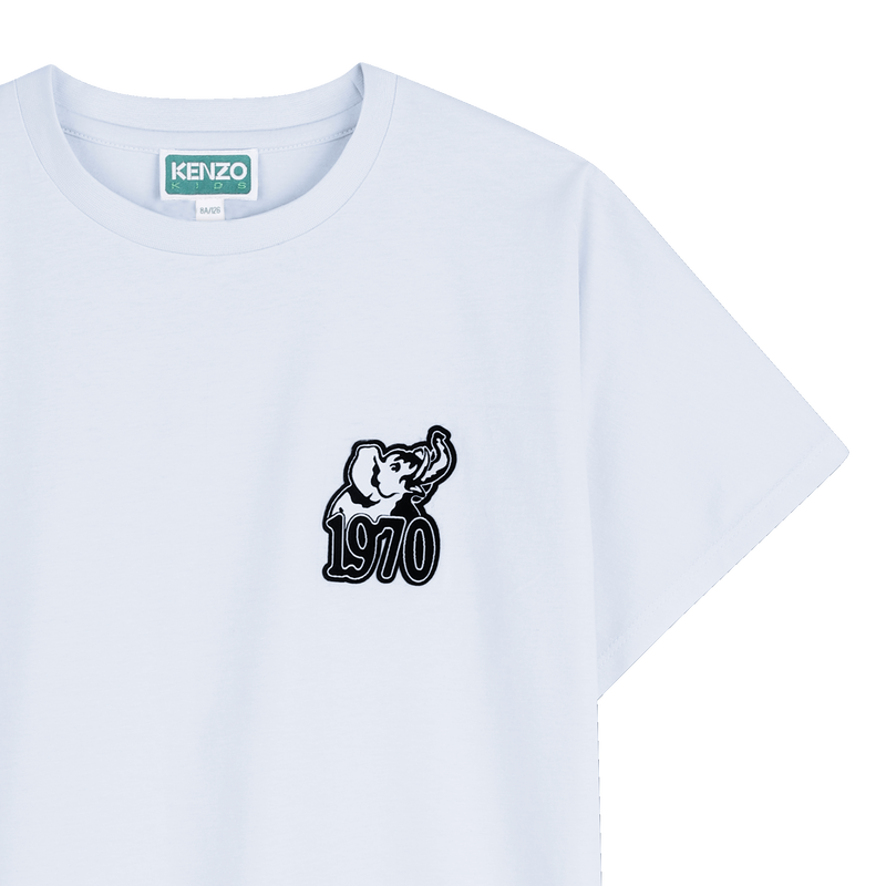 T-SHIRT A MANICHE CORTE KENZO KIDS 
                        RAGAZZO