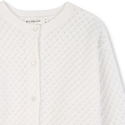 Cardigan in maglia traforata BILLIEBLUSH 
                    BAMBINA