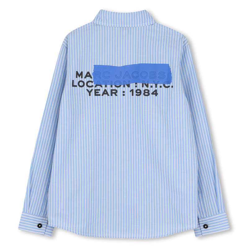 Camicia a righe sottili MARC JACOBS 
                        BAMBINO