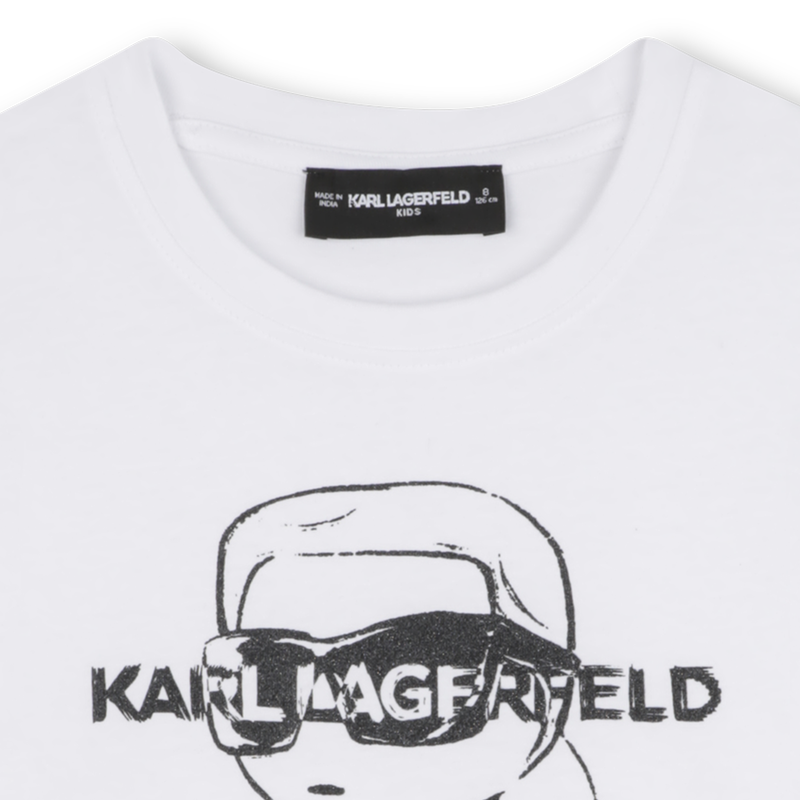 T-shirt a maniche corte KARL LAGERFELD KIDS 
                        BAMBINA