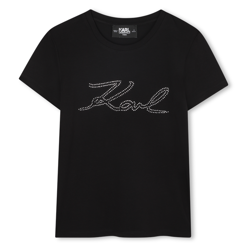 T-shirt a maniche corte KARL LAGERFELD KIDS 
                        BAMBINA