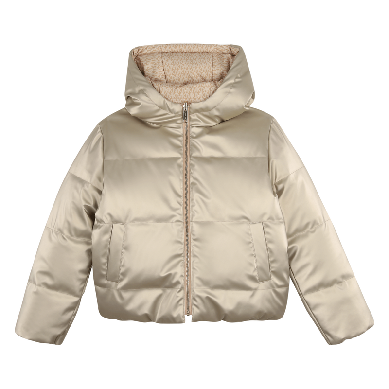 Giubbotto imbottito reversibile MICHAEL KORS 
                        BAMBINA