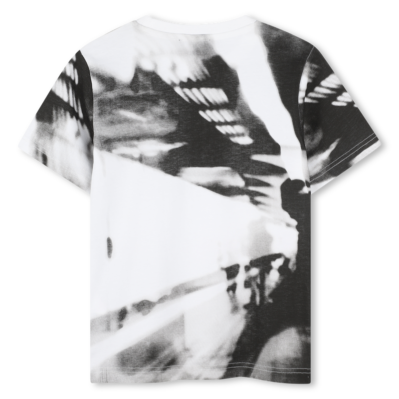 T-shirt in cotone stampato DKNY 
                        RAGAZZO