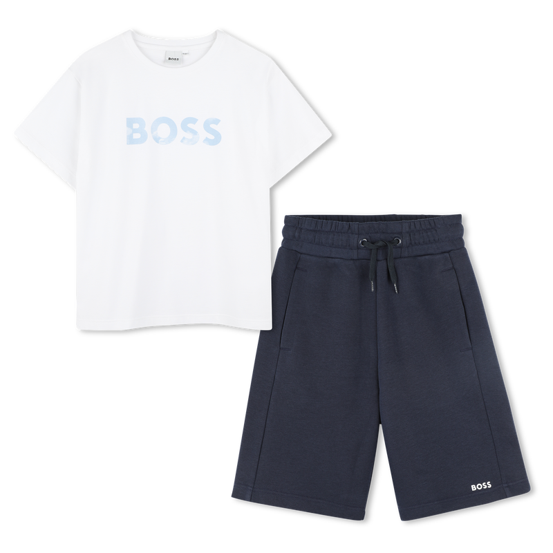 Set shorts e t-shirt BOSS 
                        RAGAZZO