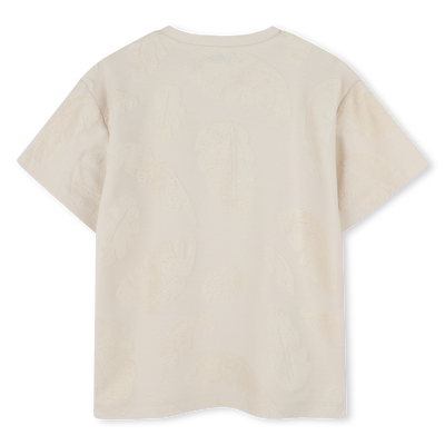 T-shirt in spugna di cotone KENZO KIDS RAGAZZO