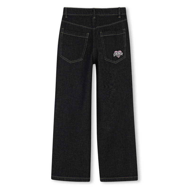 Pantaloni in denim DKNY 
                        BAMBINA