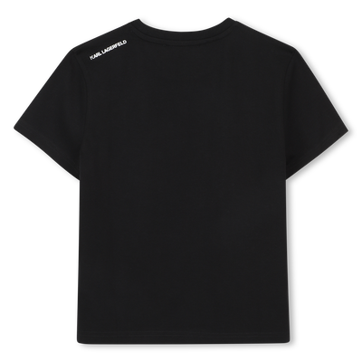 T-shirt a maniche corte KARL LAGERFELD KIDS BAMBINO