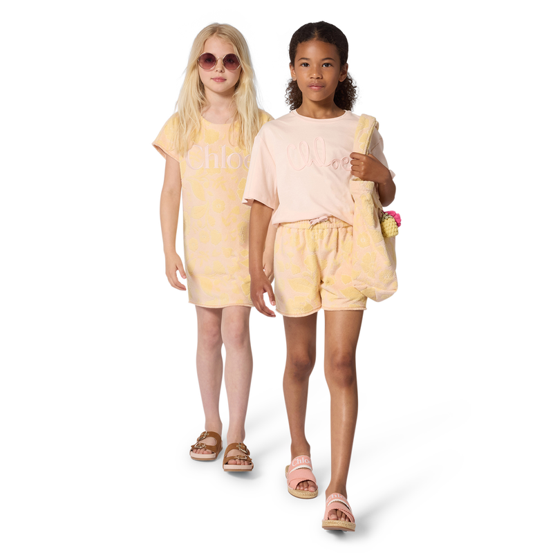 T-SHIRT A MANICHE CORTE CHLOE 
                        BAMBINA