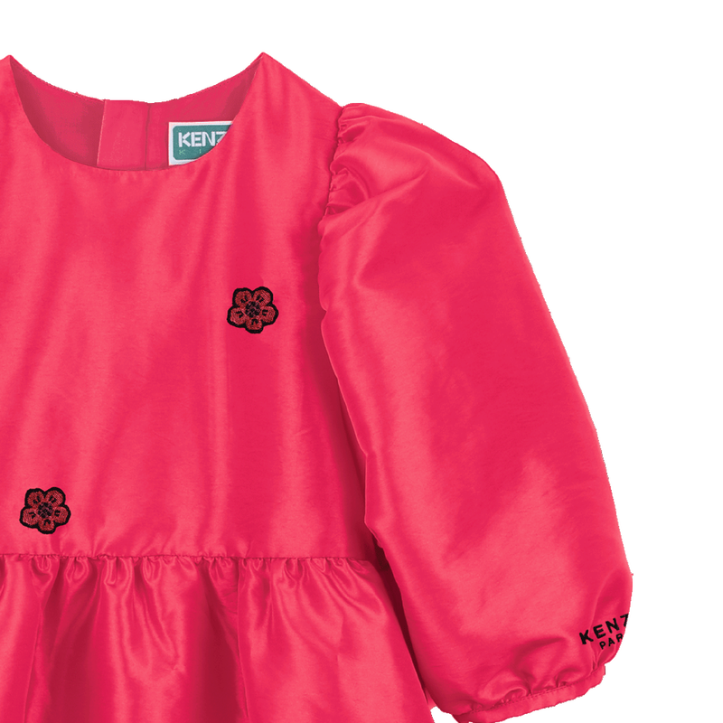 Abito in taffet&agrave; KENZO KIDS 
                        BAMBINA