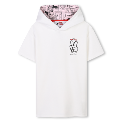 Vestito con cappuccio cotone MARC JACOBS BAMBINA