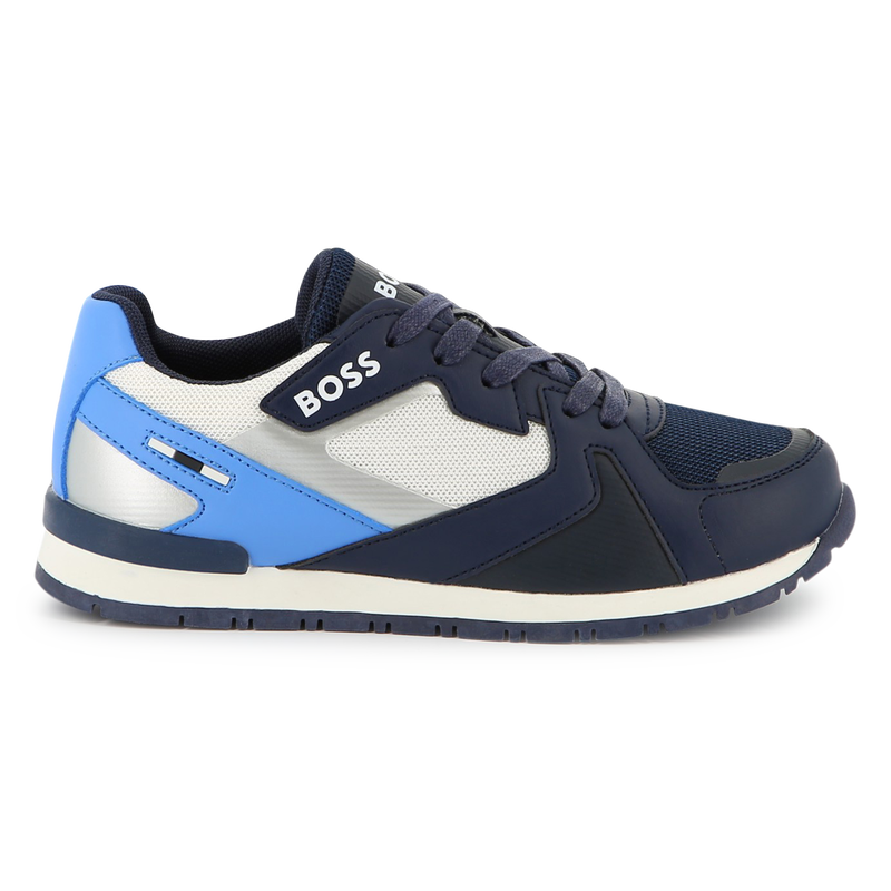 Sneakers stringate retr&ograve; BOSS 
                        RAGAZZO