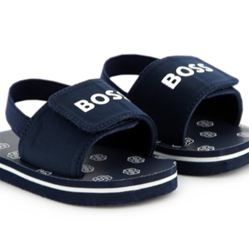 Ciabatte con scratch BOSS 
                        RAGAZZO