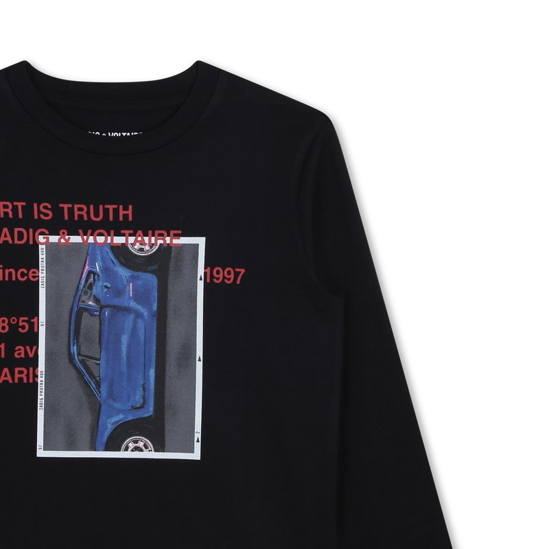 T-shirt a maniche lunghe ZADIG & VOLTAIRE 
                        RAGAZZO