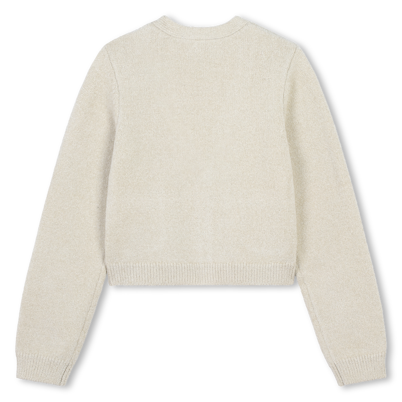 Cardigan in maglia con bottoni MICHAEL KORS 
                        BAMBINA