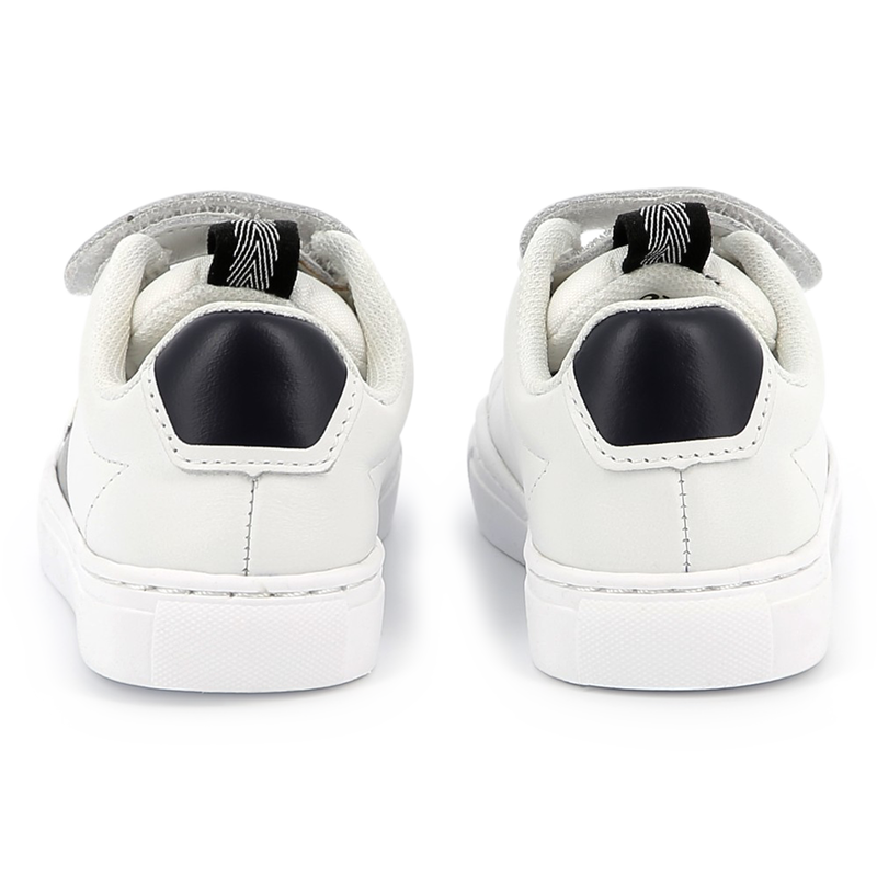 Sneakers pelle, velcro e lacci BOSS 
                        RAGAZZO