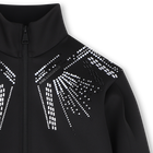 Cardigan con collo alto KARL LAGERFELD KIDS 
                    BAMBINA