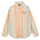 Camicia a righe a maniche lunghe KENZO KIDS 
                    RAGAZZO
