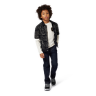 Maglia in jersey a maniche corte KARL LAGERFELD KIDS 
                    RAGAZZO