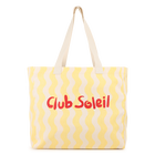 Borsa tote in cotone, PAGLIA, hi-res