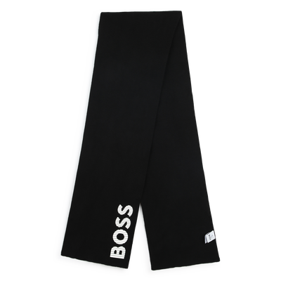 Sciarpa tricot in cotone BOSS RAGAZZO