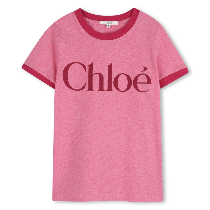 T-SHIRT A MANICHE CORTE CHLOE 
                        BAMBINA