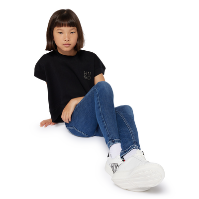 T-shirt senza maniche HUGO BAMBINA