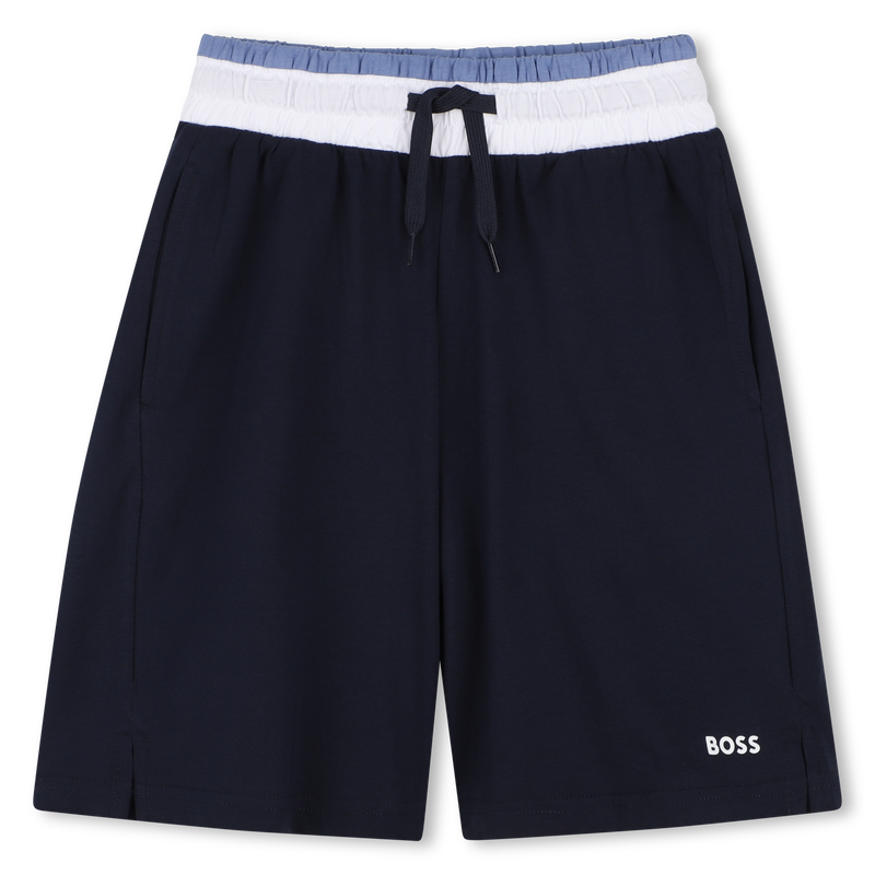 T-SHIRT + BERMUDA SET BOSS 
                        RAGAZZO