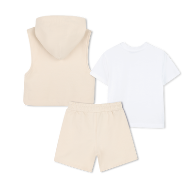 SET T-SHIRT + FELPA + PANTALONCINI BOSS RAGAZZO