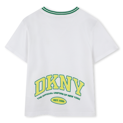 T-shirt cotone maniche corte DKNY RAGAZZO