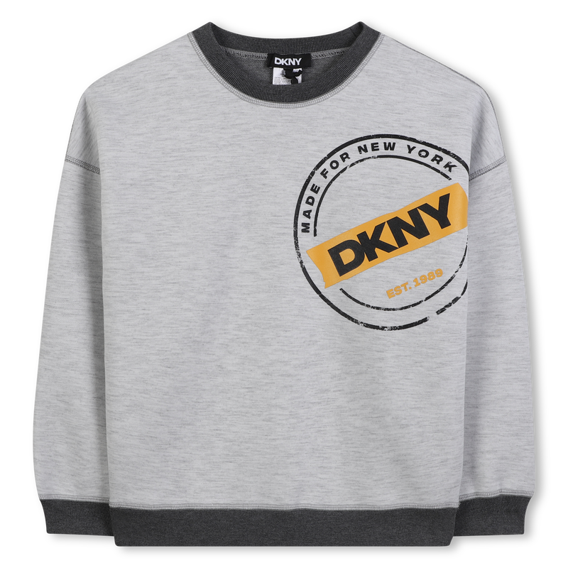 Felpa reversibile DKNY 
                        RAGAZZO