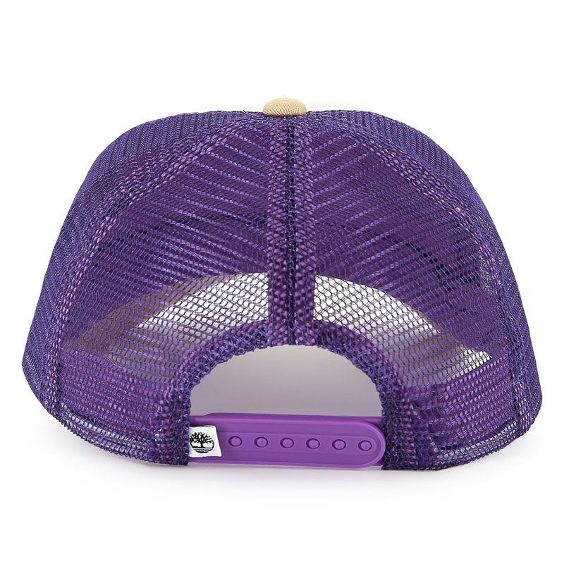 Berretto bimateriale tricolore TIMBERLAND 
                        RAGAZZO