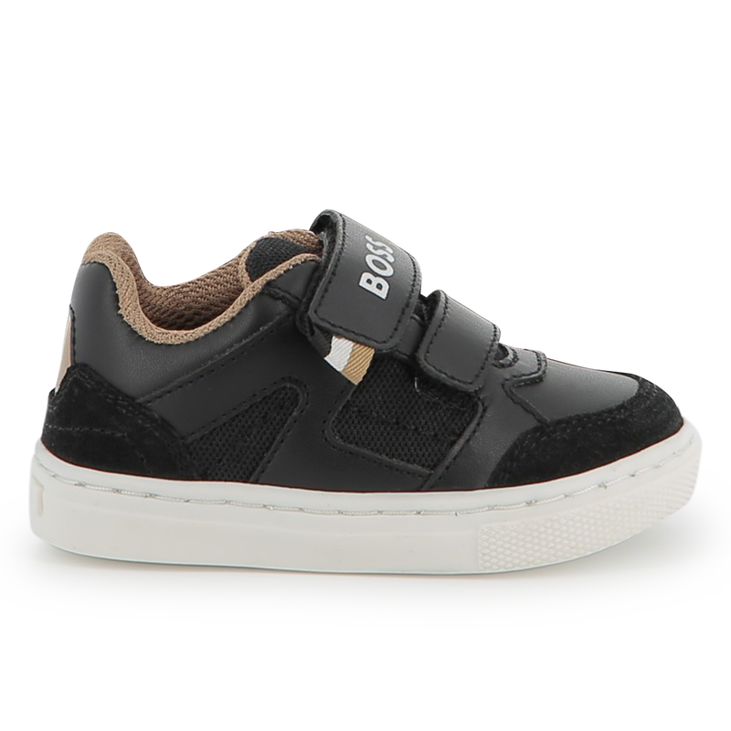 Sneakers con chiusura a strappo BOSS 
                        RAGAZZO