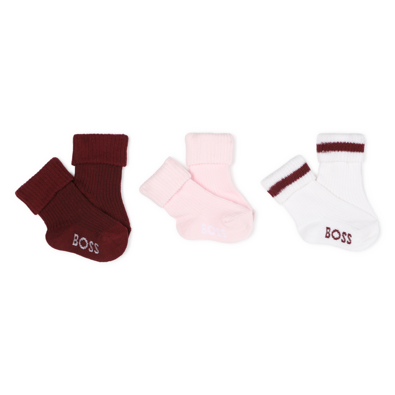Confezione da 3 paia di calzini BOSS 
                        BAMBINA