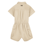 Tuta corta in raso KENZO KIDS 
                    BAMBINA