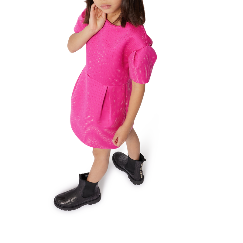 Abito da cerimonia in raso MARC JACOBS 
                        BAMBINA