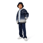 Cappello da pescatore in poliestere con trapuntatu KENZO KIDS 
                    UNISEX