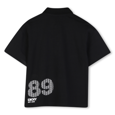 POLO A MANICHE CORTE DKNY RAGAZZO