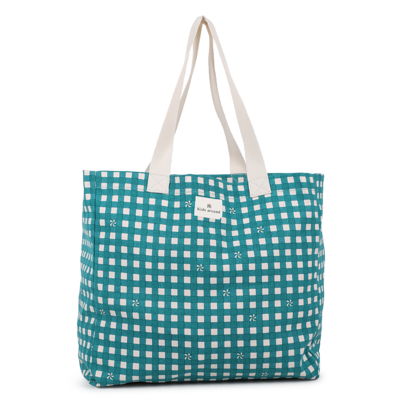 BORSA TOTE IN COTONE KIDS AROUND 
                        BAMBINA