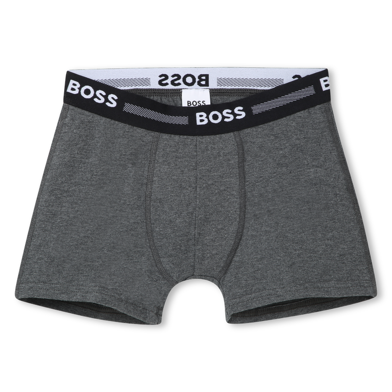 Set di 2 boxer in cotone BOSS 
                        RAGAZZO